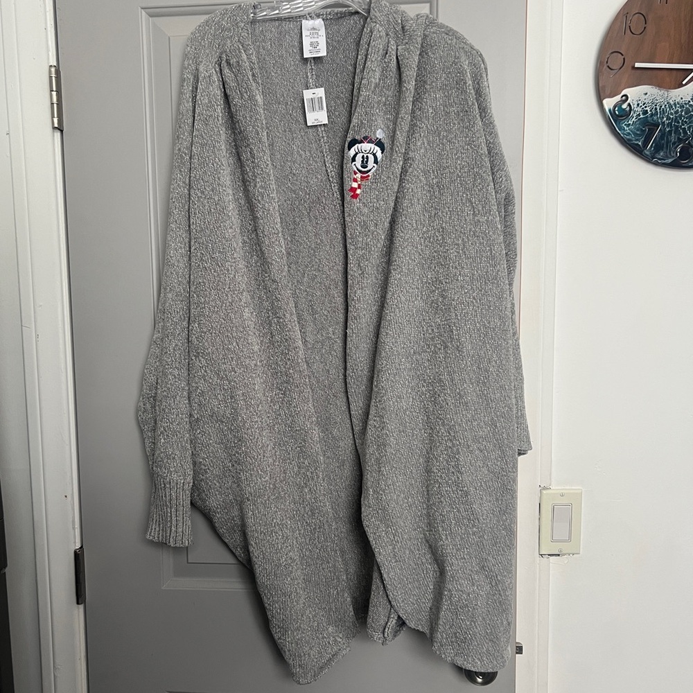 Minnie Mouse Holiday Knit Cardigan Sweater